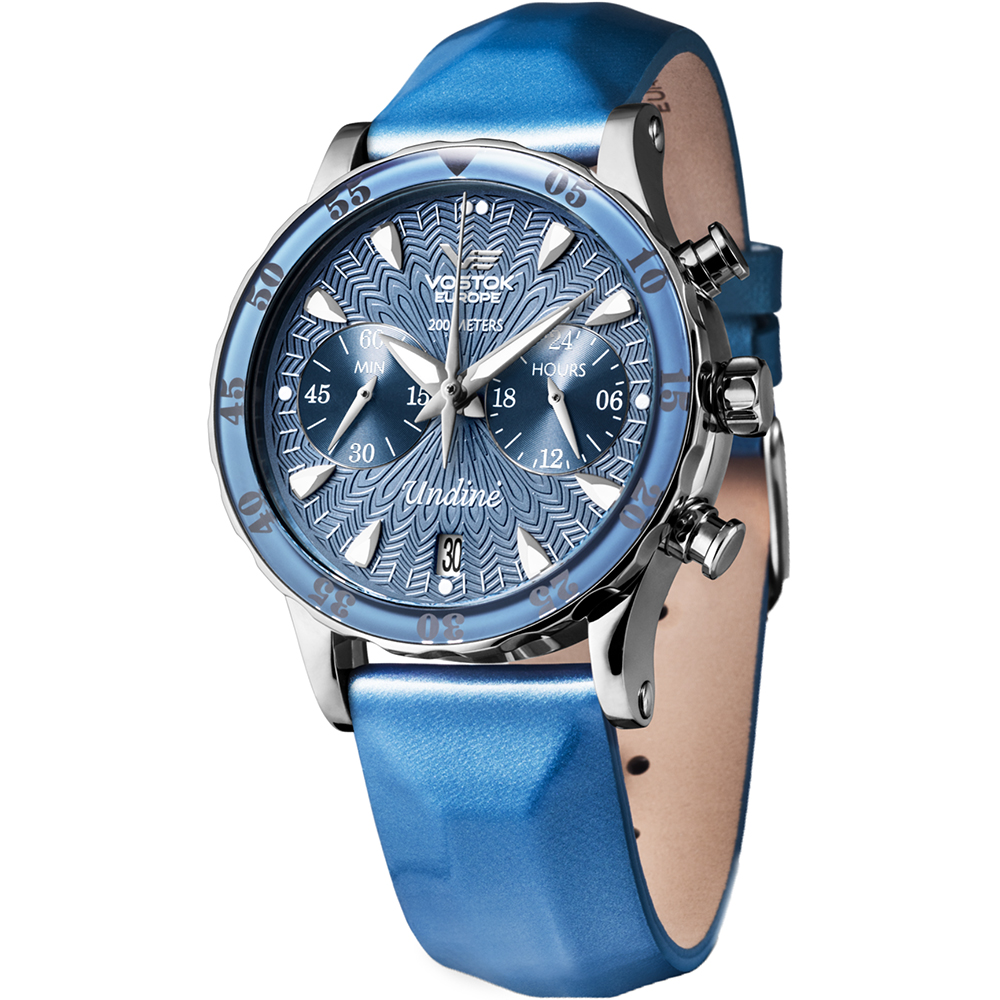Vostok Europe VK64-515A526 zegarek damski sportowy Undine pasek