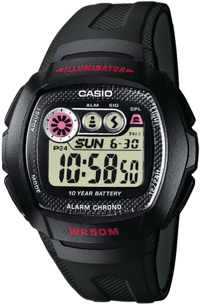 Casio W-210-1C Sportowe W-210-1CVES