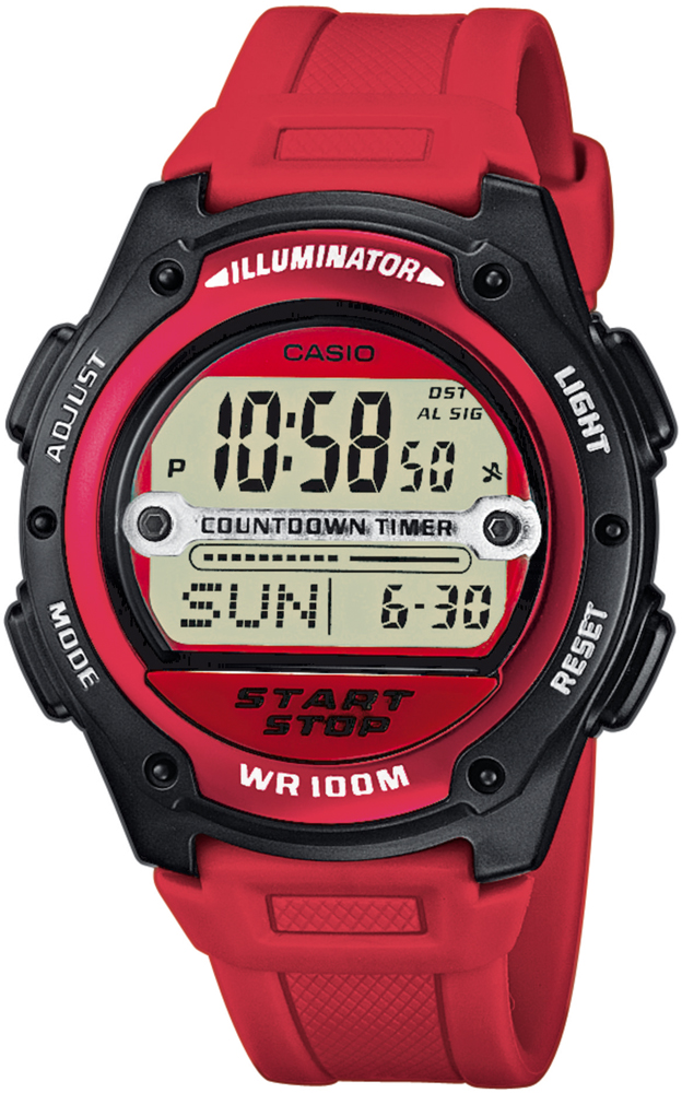 Casio W-756-4AVEF Sportowe W-756-4AVES