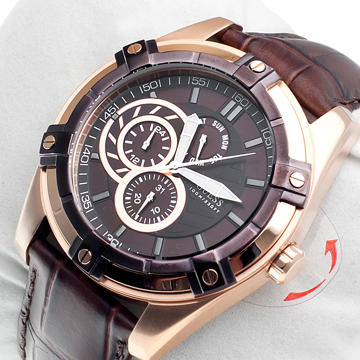 Guess W0039G3 zegarek męski Pasek - miniatura 2