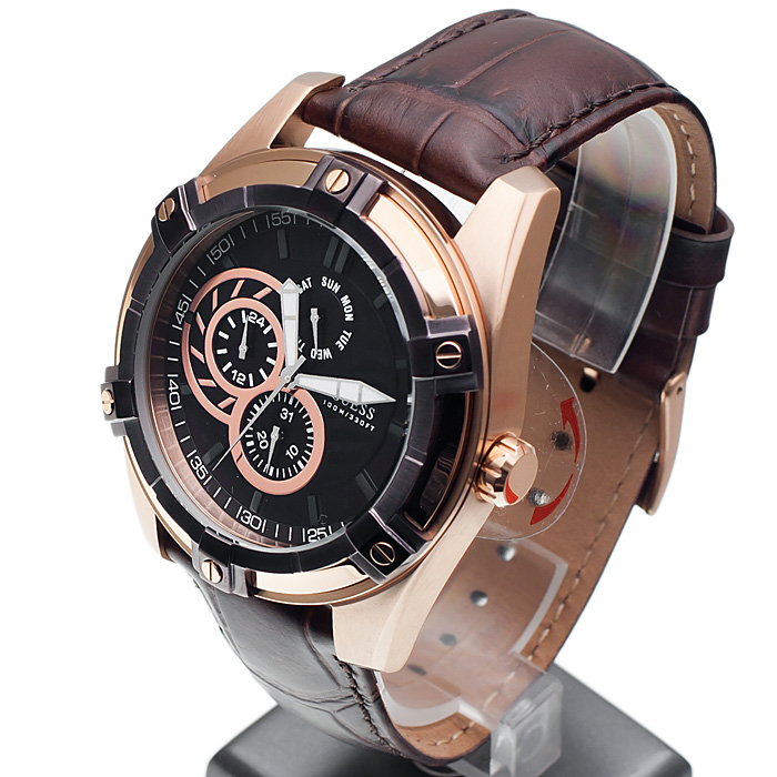 Guess W0039G3 męski zegarek Pasek pasek - miniatura 3