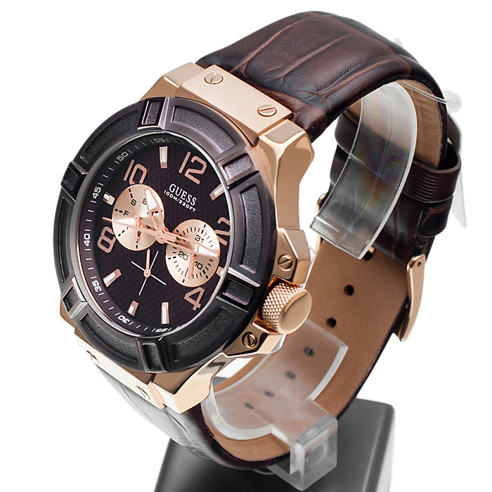Guess W0040G3 męski zegarek Pasek pasek - miniatura 3