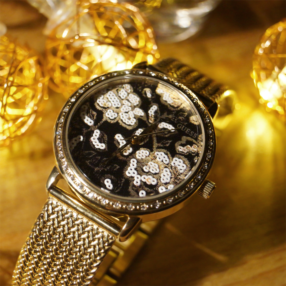 Guess W0822L2 zegarek złoty fashion/modowy Bransoleta bransoleta - miniatura 5