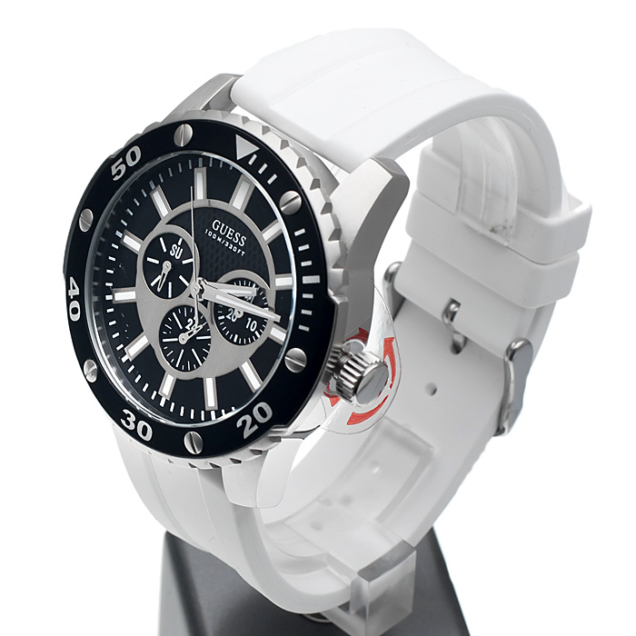 Guess W10616G2 męski zegarek Pasek pasek - miniatura 3