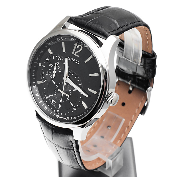 Guess W85053G1 męski zegarek Pasek pasek - miniatura 3