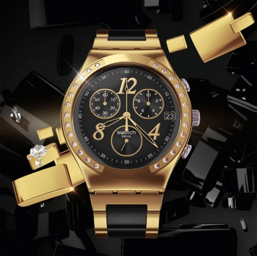 Swatch YCG405G zegarek damski Irony Chrono - miniatura 2