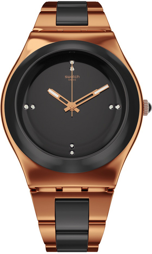 Swatch Rose Pearl Black YLG123G