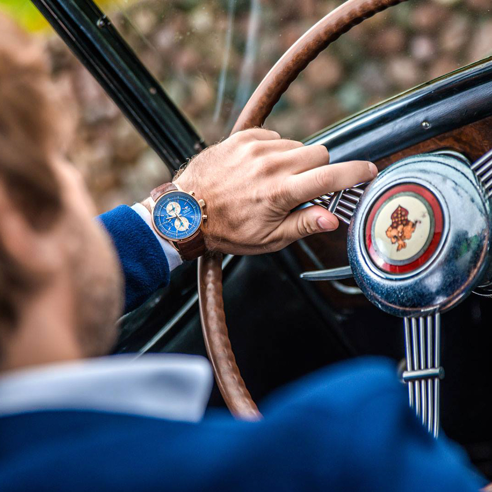 zegarek Vostok Europe YM26-565B293 różowe złoto Limousine - miniatura 7