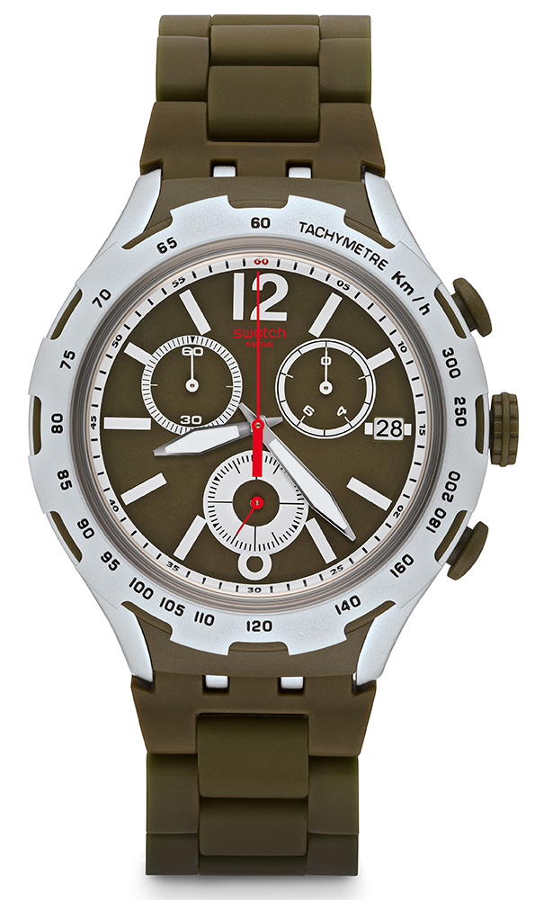 Swatch GREEN ATTACK YYS4022AG