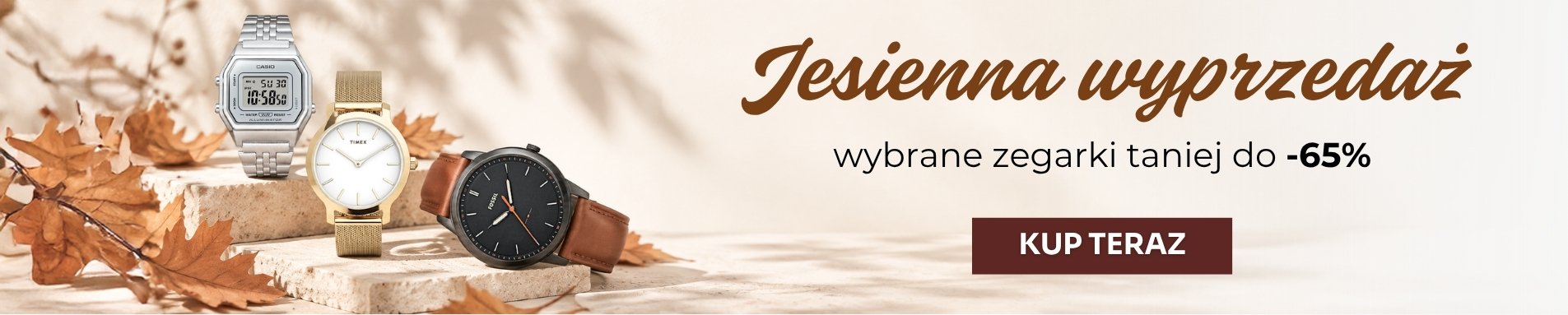 Jesienna wyprzedaż do -65% w ZEGAREK.NET