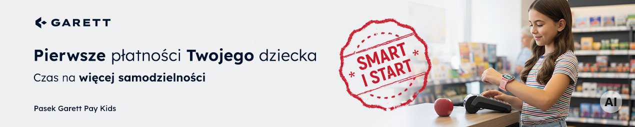 Smartwatche Garett z płatnościami zbliżeniowymi