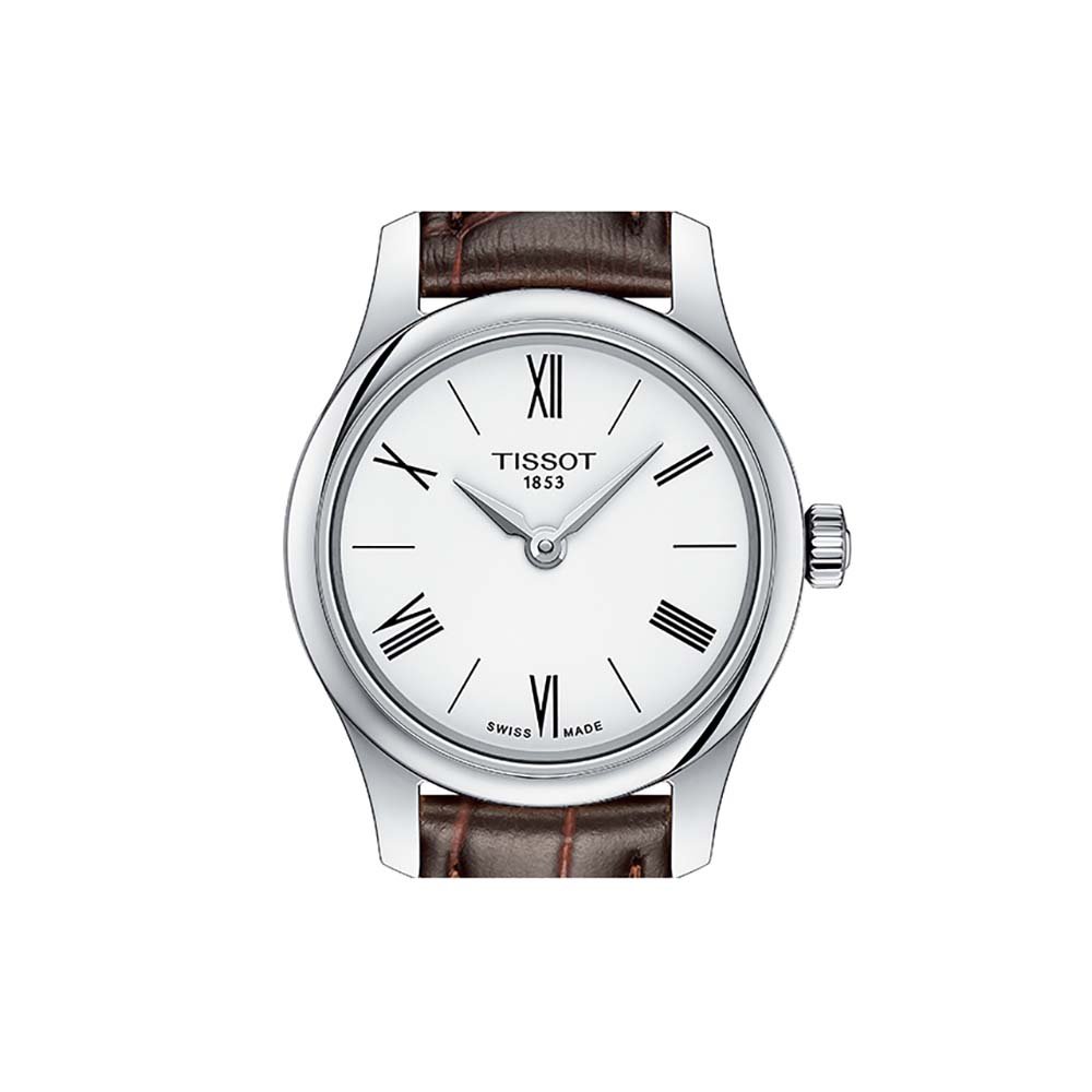 Klasyczna elegancja dla zegarka Tissot T063.009.16.018.00