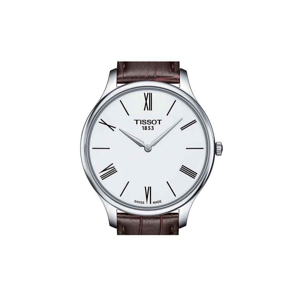 Klasyczna elegancja dla zegarka Tissot T063.409.16.018.00