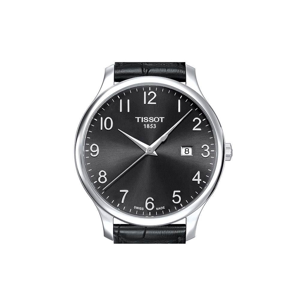 Klasyczna elegancja dla zegarka Tissot T063.610.16.052.00