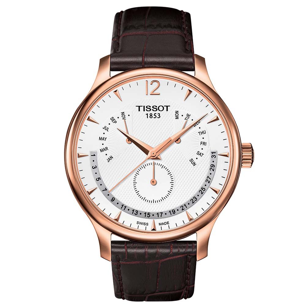 Ponadczasowy i wyjątkowy dla zegarka Tissot T063.637.36.037.00 XL