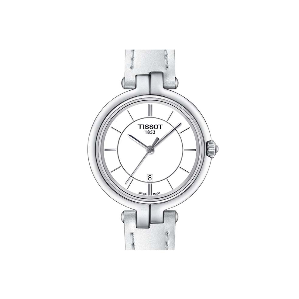 Subtelna tarcza z masy perłowej dla zegarka Tissot T094.210.16.011.00