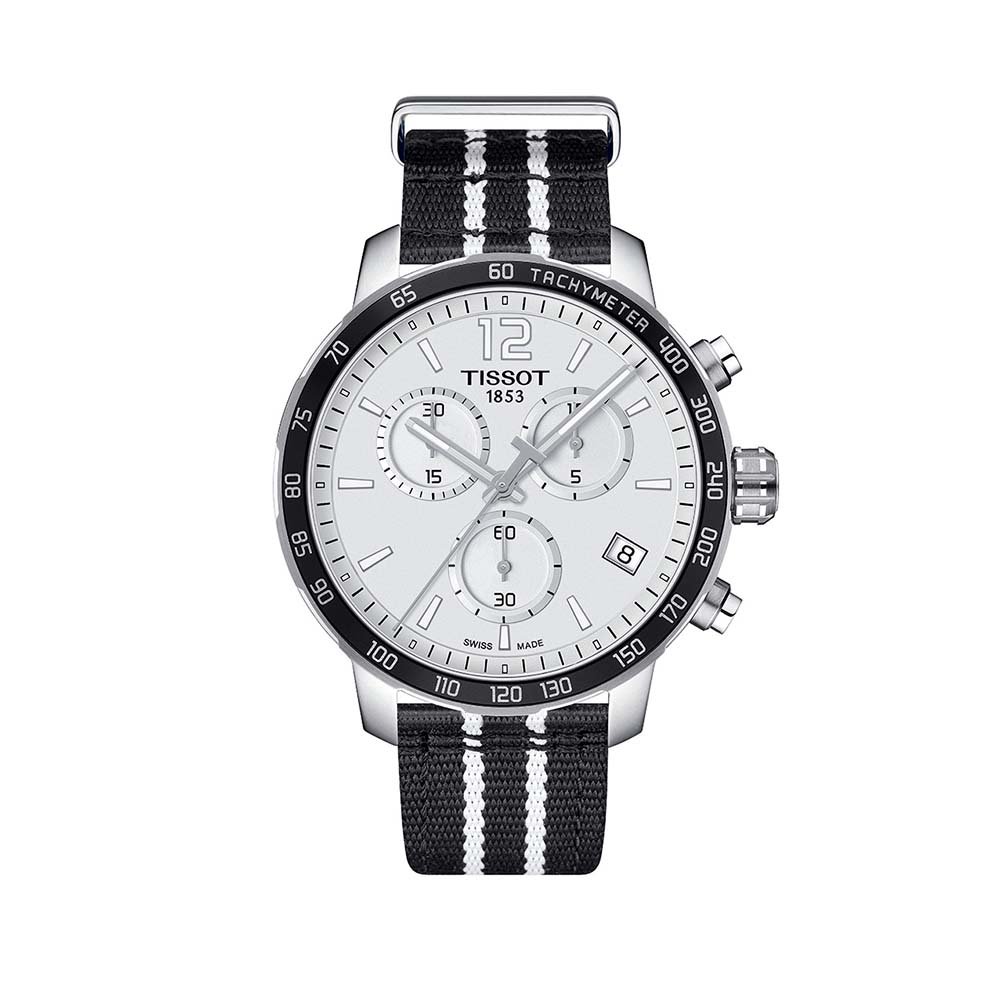 T095.417.17.037.07 - sportowy chronograf w nowoczesnym stylu