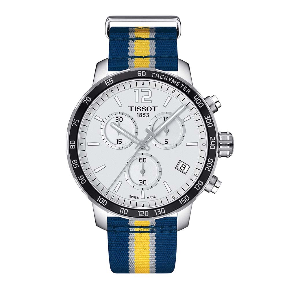 T095.417.17.037.23 - sportowy chronograf w nowoczesnym stylu