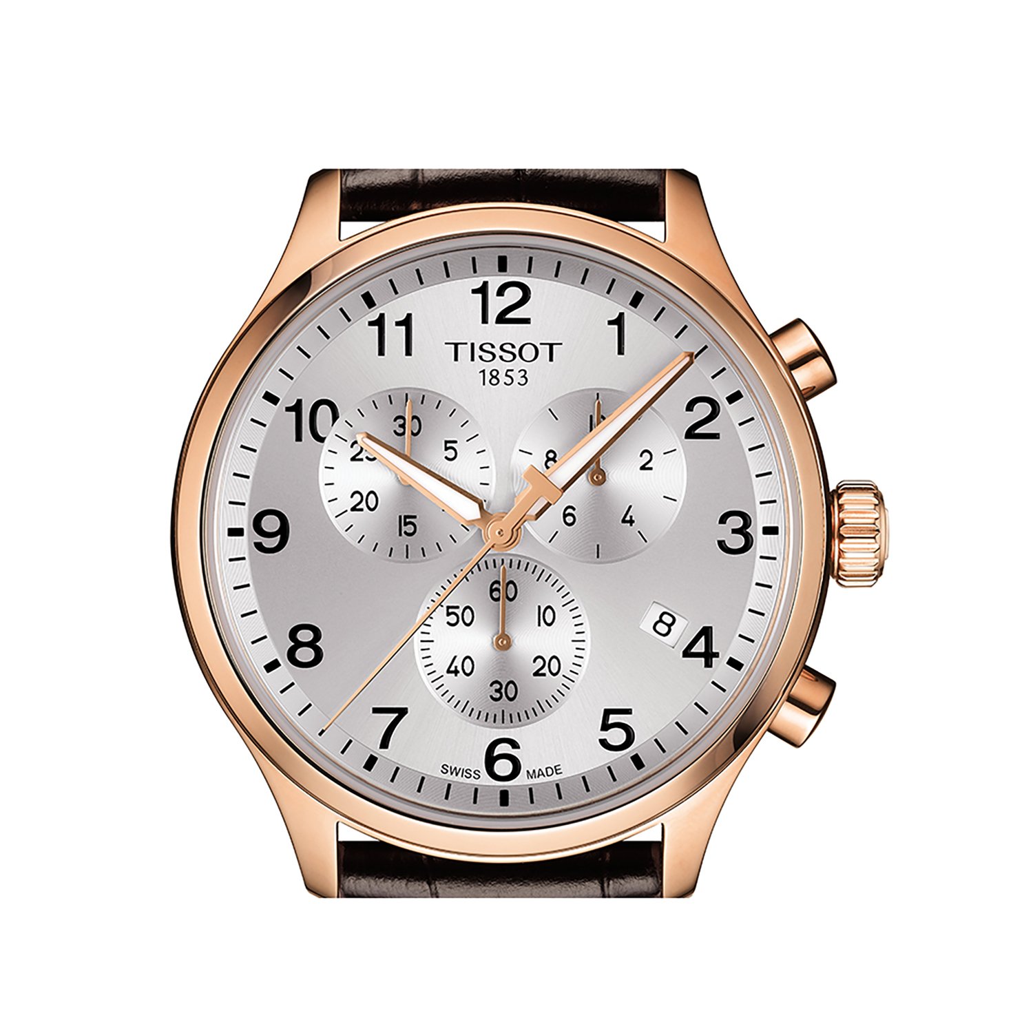 Czytelna tarcza dla zegarka Tissot T116.617.36.037.00