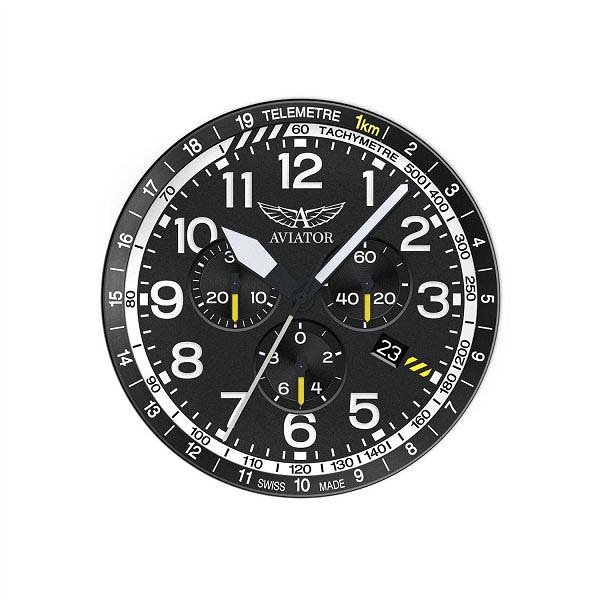 Czytelna i wielofunkcyjna tarcza dla zegarka Aviator V.2.25.5.169.4