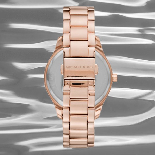 Klasyczna bransoleta łączy swobodę i elegancję dla zegarka Michael Kors MK6848