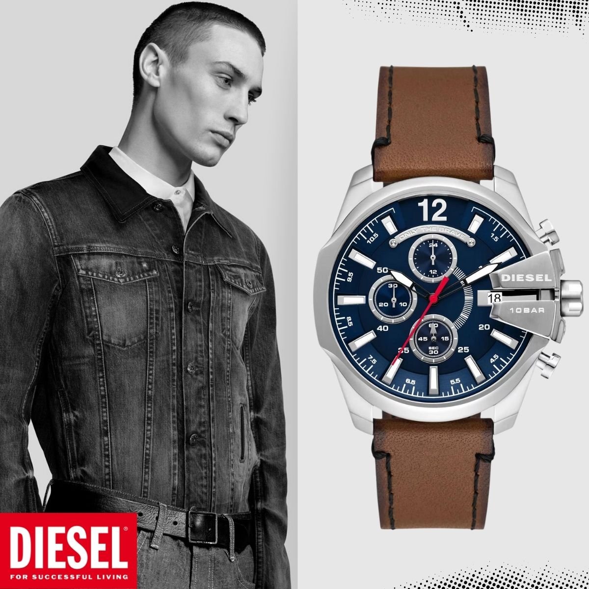 Baby Chief - design Diesel, który kochasz w kompaktowym wydaniu! dla zegarka Diesel DZ4601SET