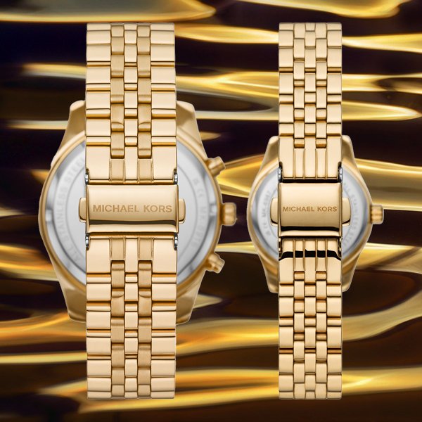Klasyczna bransoleta łączy swobodę i elegancję dla zegarka Michael Kors MK1047