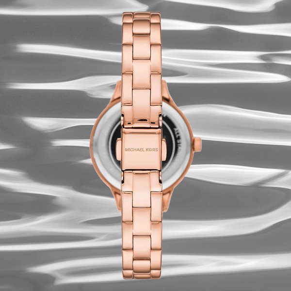 Klasyczna bransoleta łączy swobodę i elegancję dla zegarka Michael Kors MK3872