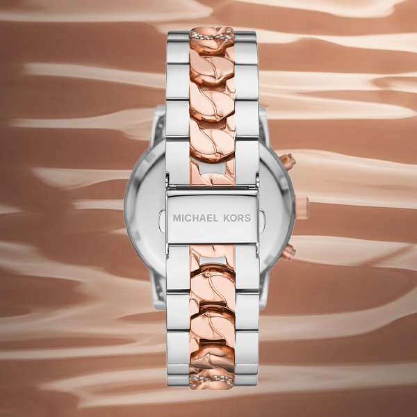 Klasyczna bransoleta łączy swobodę i elegancję dla zegarka Michael Kors MK6938
