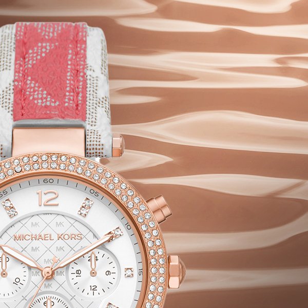 Dynamika zaczerpnięta ze sportowego stylu dla zegarka Michael Kors MK6951