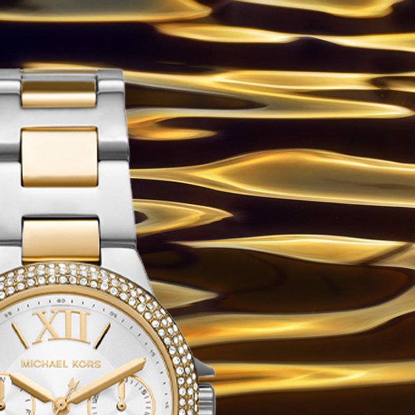 Dynamika zaczerpnięta ze sportowego stylu dla zegarka Michael Kors MK6982