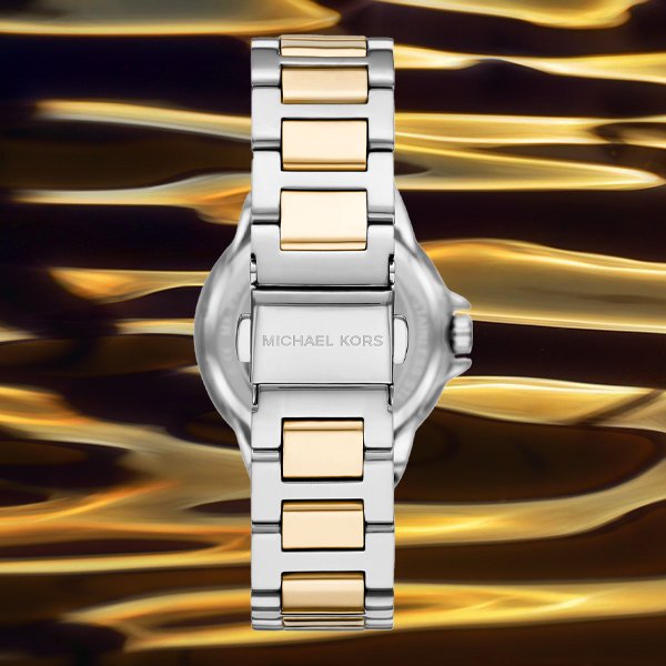 Klasyczna bransoleta łączy swobodę i elegancję dla zegarka Michael Kors MK6982