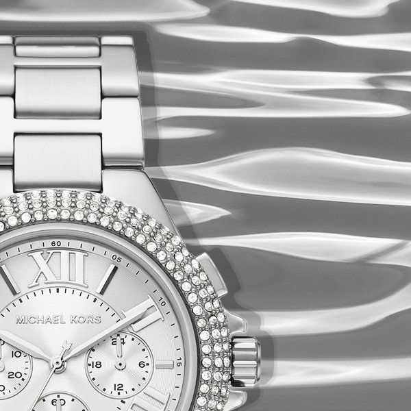 Dynamika zaczerpnięta ze sportowego stylu dla zegarka Michael Kors MK6993