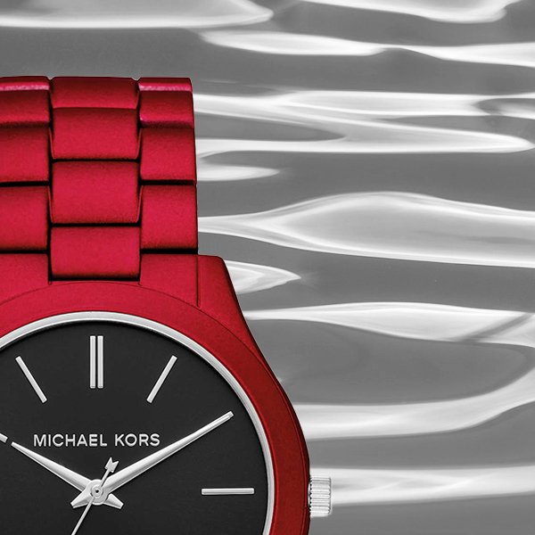 Dynamika zaczerpnięta ze sportowego stylu dla zegarka Michael Kors MK8768