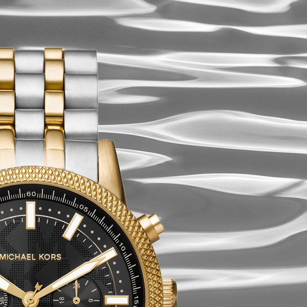 Dynamika zaczerpnięta ze sportowego stylu dla zegarka Michael Kors MK8954