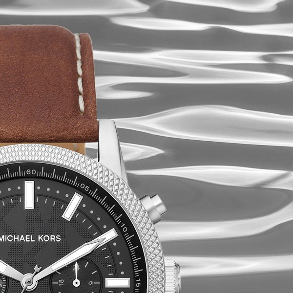 Dynamika zaczerpnięta ze sportowego stylu dla zegarka Michael Kors MK8955