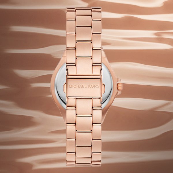 Klasyczna bransoleta łączy swobodę i elegancję dla zegarka Michael Kors MK1053SET