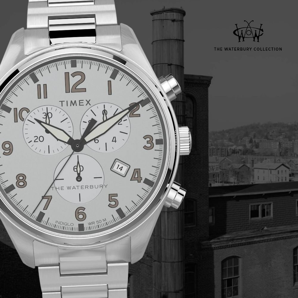 Wyjątkowa kolekcja Timex Waterbury na 160-lecie marki dla zegarka Timex TW2T70400