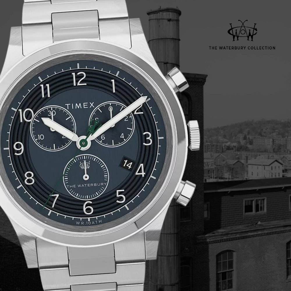 Wyjątkowa kolekcja Timex Waterbury na 160-lecie marki dla zegarka Timex TW2U90900