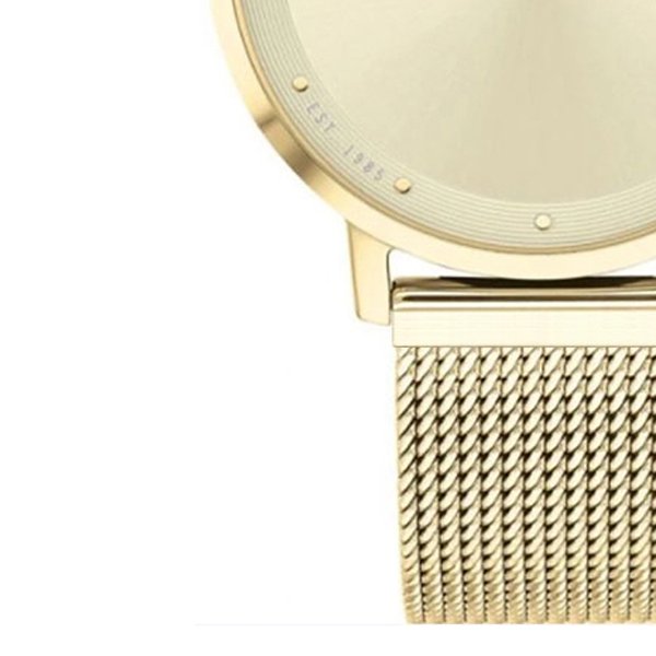 Zegarek damski Tommy Hilfiger 2770105 Pippa Gift Set z okrągłą stalową kopertą w złotym kolorze. Elegancki dodatek na każdą okazję.