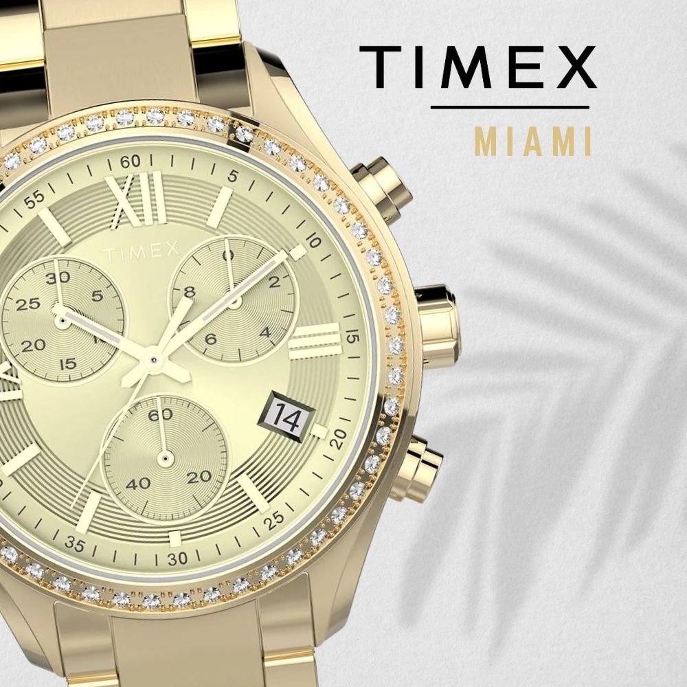 Nowa odsłona słynnych zegarków Timex Miami dla zegarka Timex TW2V57800