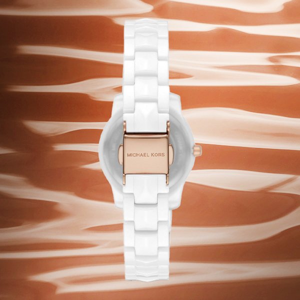 Elegancka, ceramiczna bransoleta dla zegarka Michael Kors MK6840