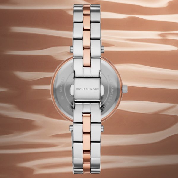 Klasyczna bransoleta łączy swobodę i elegancję dla zegarka Michael Kors MK4452
