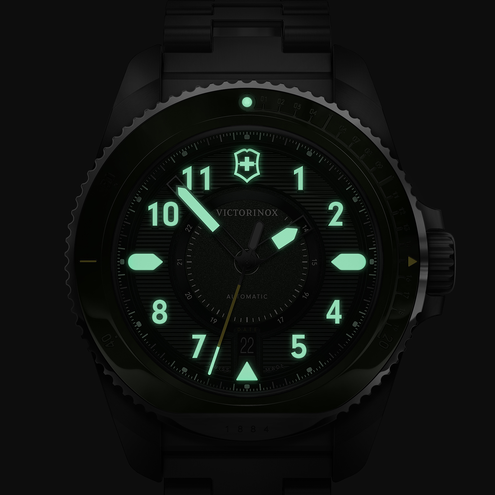 Victorinox 242015 Journey 1884  szwajcarskie podświetlenie SuperLumiNova