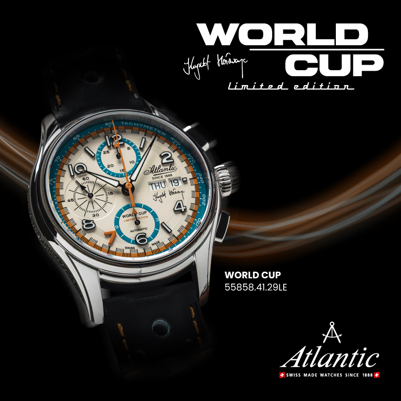 Atlantic World Cup Krzysztof Hołowczyc Limited Edition 55858.41.29LE