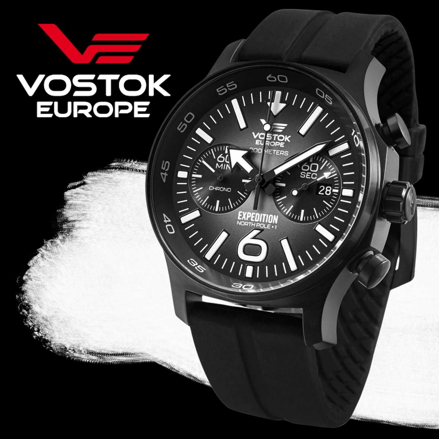 Vostok Europe Expedition North Pole 1 Chrono 6S21-595C643S