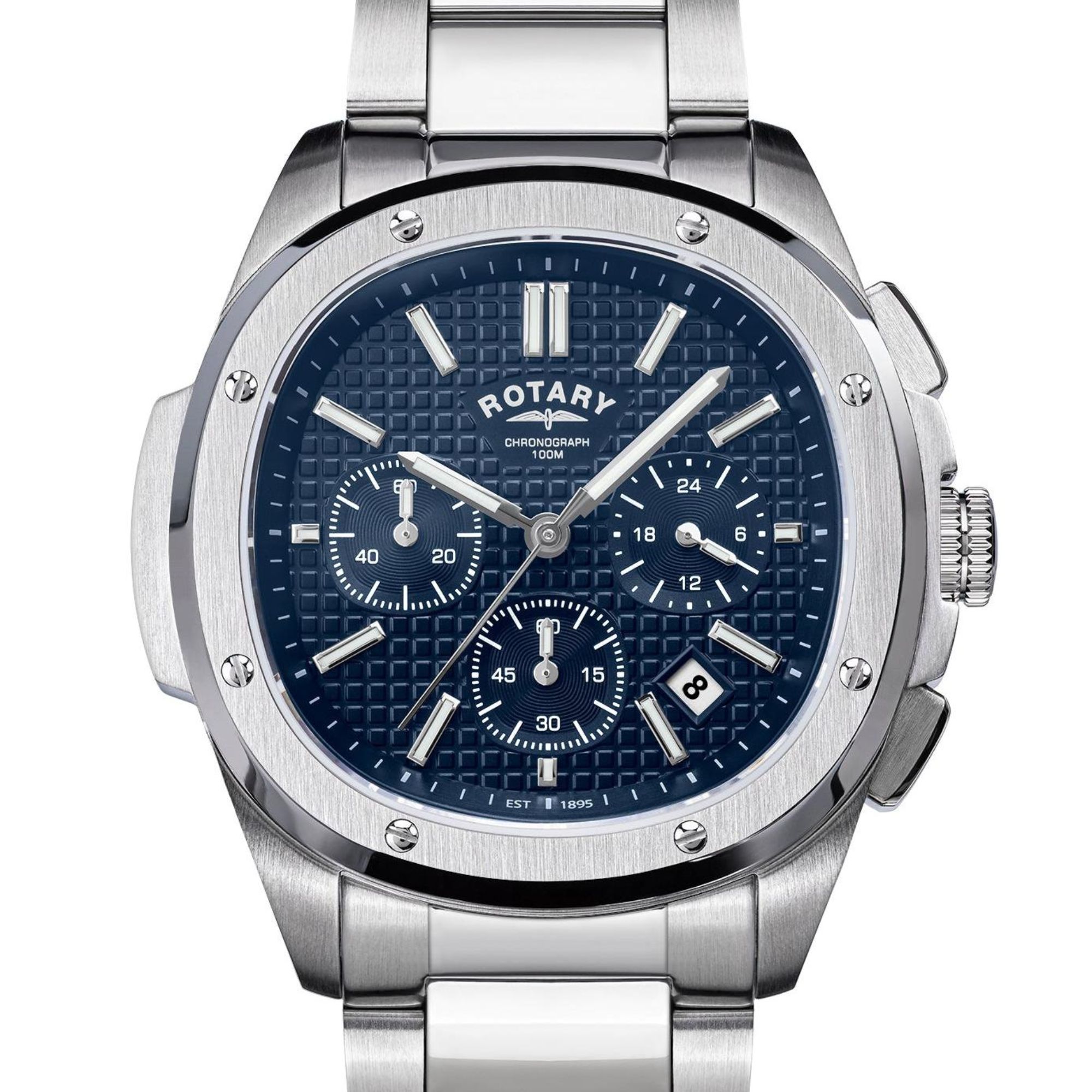 Bezel ze śrubami zegarka Rotary Apex100 Chronograph RGB10031/05
