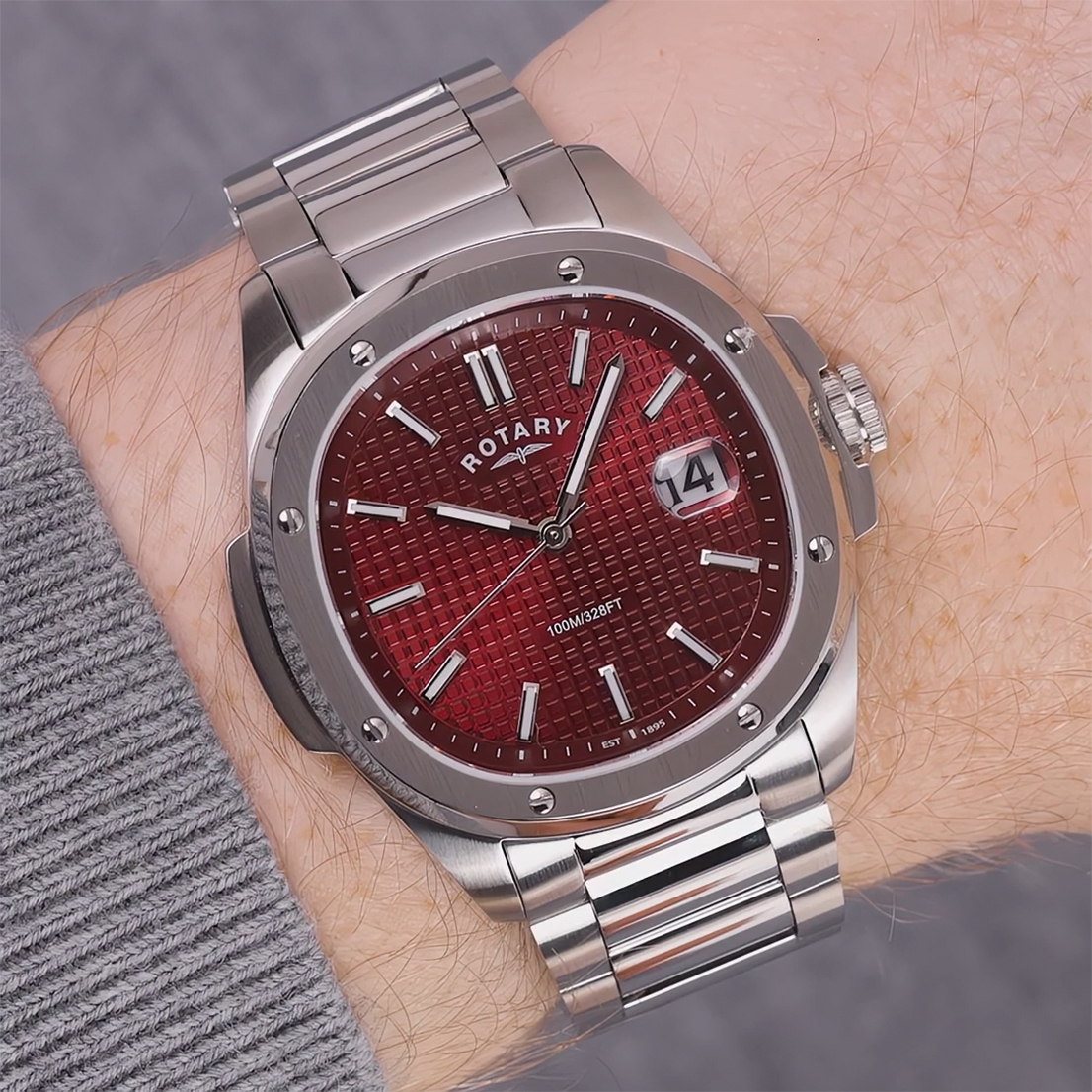 Bezel ze śrubami zegarka Rotary Apex100 RGB10077/17