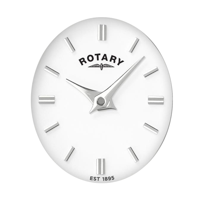 Biała tarcza zegarka Rotary RLB10033/02