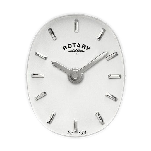 Biała tarcza zegarka Rotary RLB10051/70